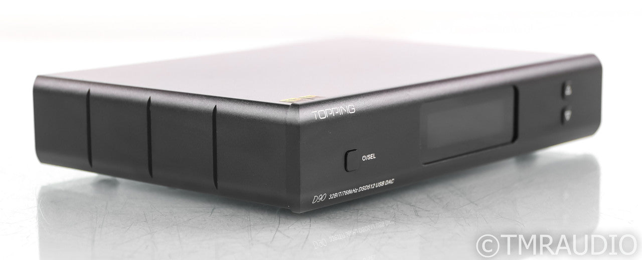 Topping D90 DAC; Remote; Black; D/A Converter