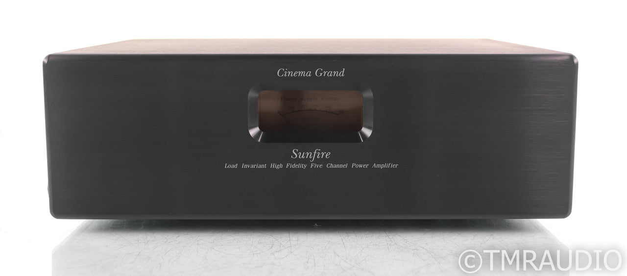 Sunfire Cinima Grand Home Theater Power Amplifier; Black