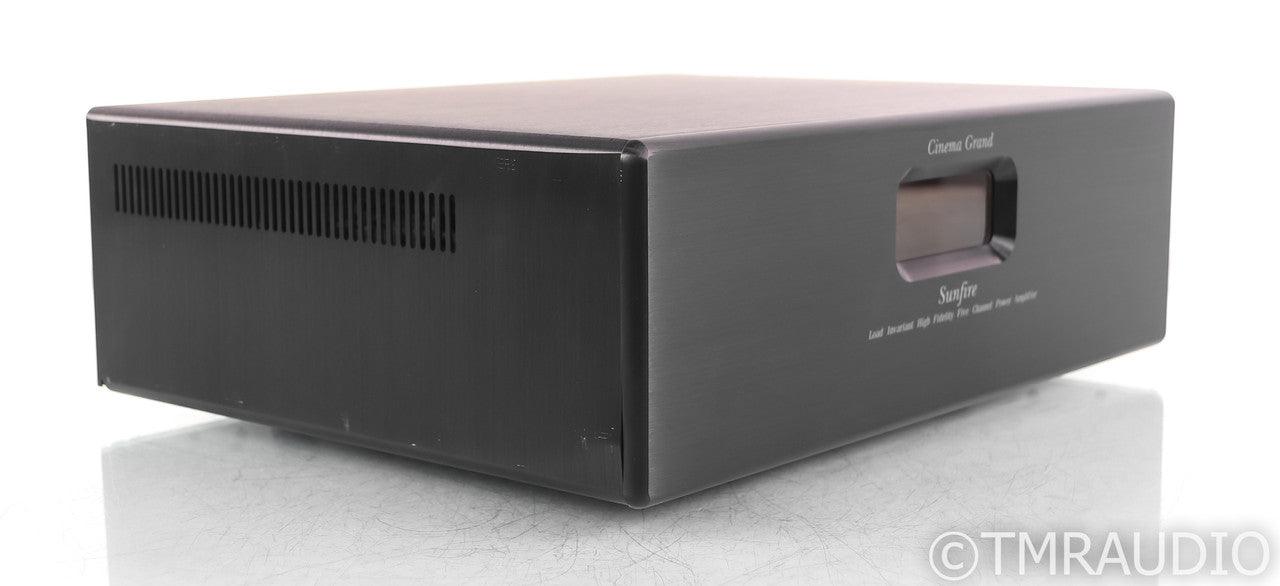 Sunfire Cinima Grand Home Theater Power Amplifier; Black