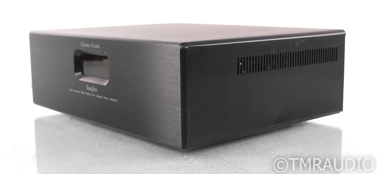 Sunfire Cinima Grand Home Theater Power Amplifier; Black
