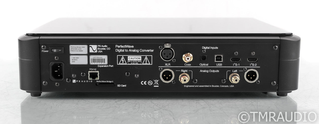 PS Audio PerfectWave DirectStream DAC; DSD; Bridge II; Black (Used)