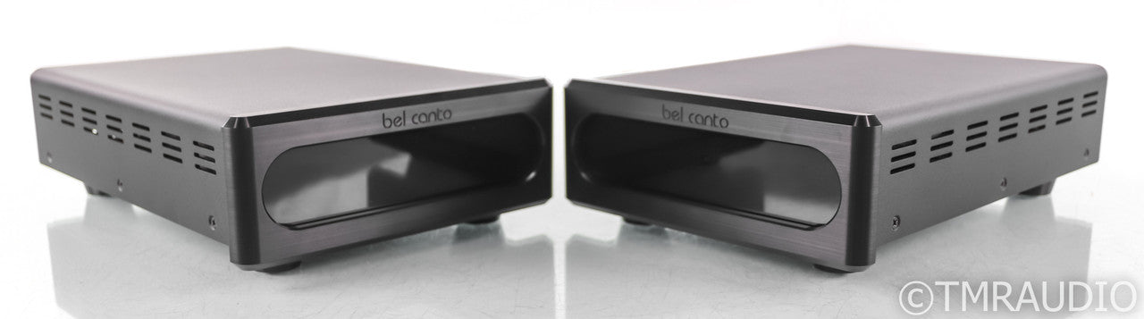 Bel Canto e.One REF600M Mono Power Amplifier; Black Pair; REF-600M