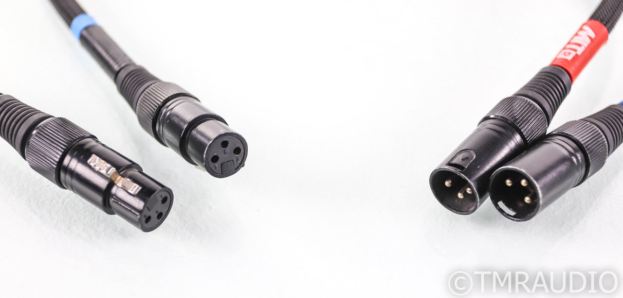 MIT Shotgun S3.3 XLR Cables; 1m Pair Balanced Interconnects