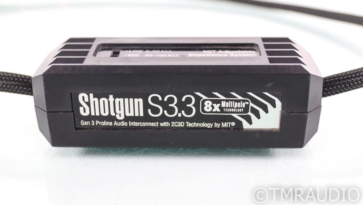 MIT Shotgun S3.3 XLR Cable; Single 1m Balanced Interconnect