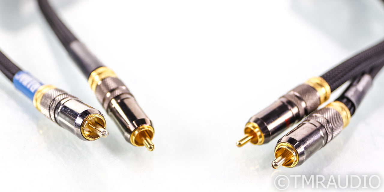 MIT Shotgun S3.3 RCA Cables; 1m Pair Interconnects; Adjustable Impedance