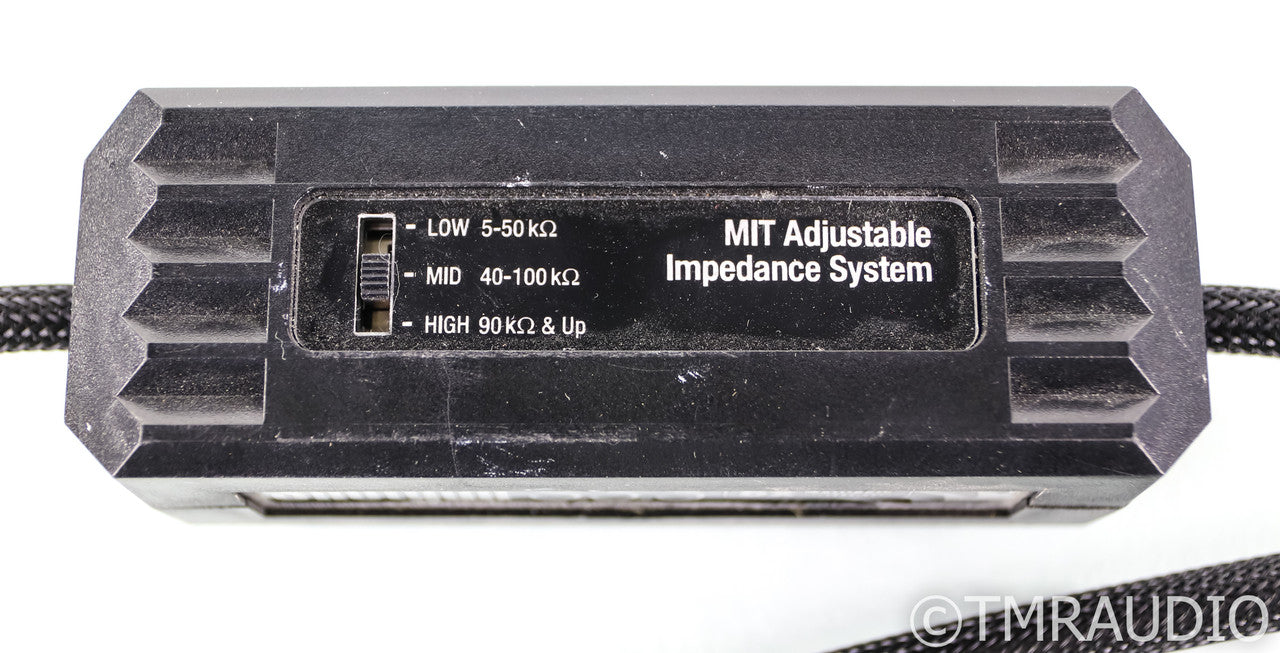 MIT Shotgun S3.3 RCA Cables; 1m Pair Interconnects; Adjustable Impedance