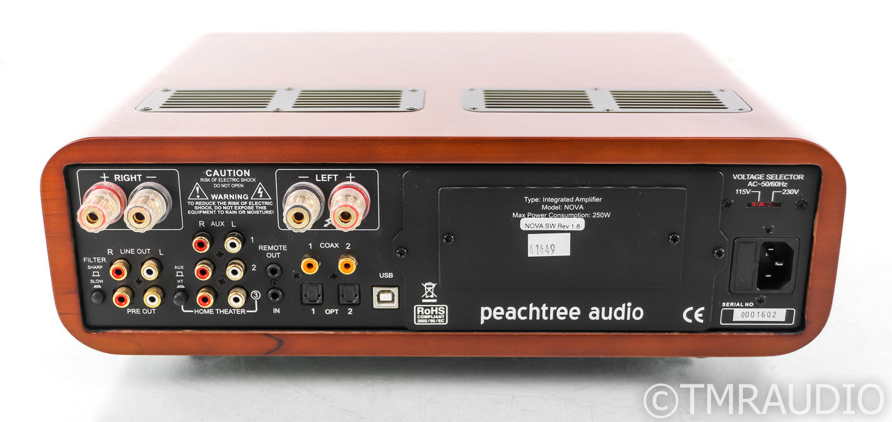 Peachtree Audio Nova Stereo Integrated Amplifier; Tube Hybrid
