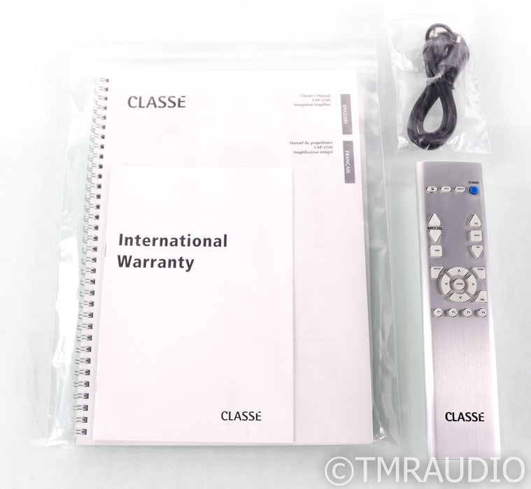 Classe CAP-2100 Stereo Integrated Amplifier; CAP2100; Remote