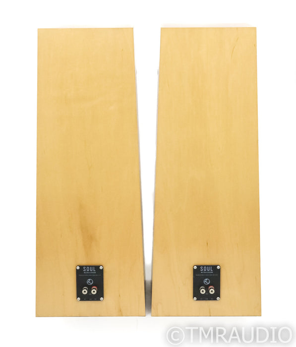 Zu Audio Soul Mk.II Floorstanding Speakers; MKii;MK2; Blonde Maple Pair