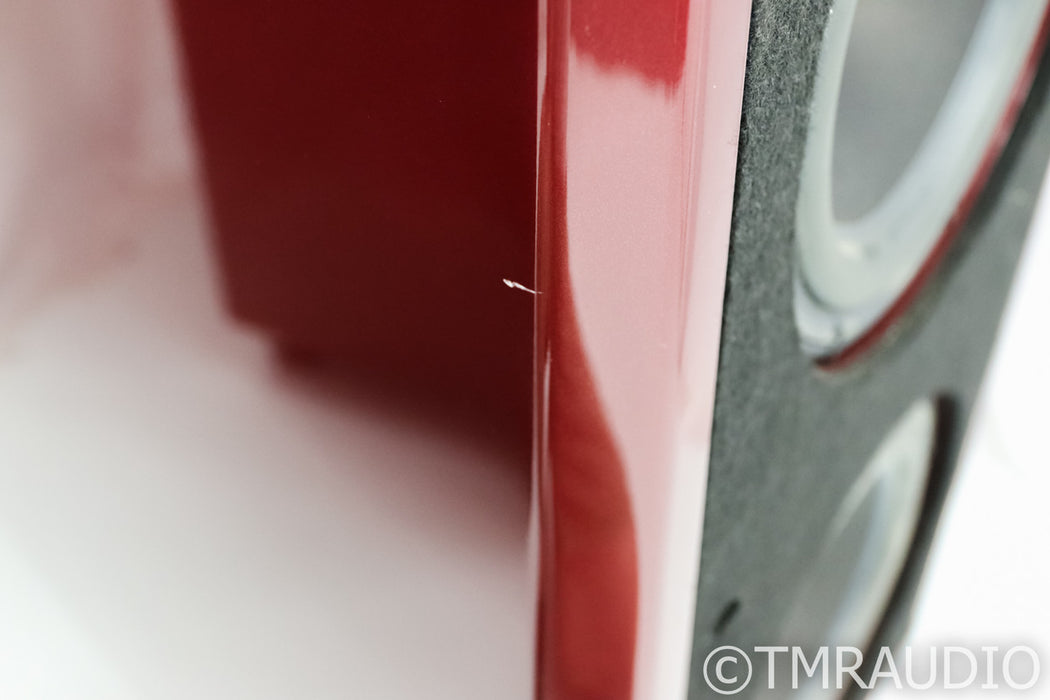 Wilson Audio Sasha Series 1 Floorstanding Speakers; Crimson Satin Pair