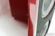 Wilson Audio Sasha DAW Floorstanding Speakers; IsoAcoustics; Crimson Satin Pair
