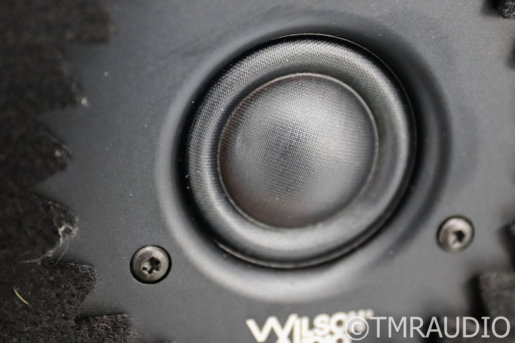 Wilson Audio Sasha Series 1 Floorstanding Speakers; Crimson Satin Pair