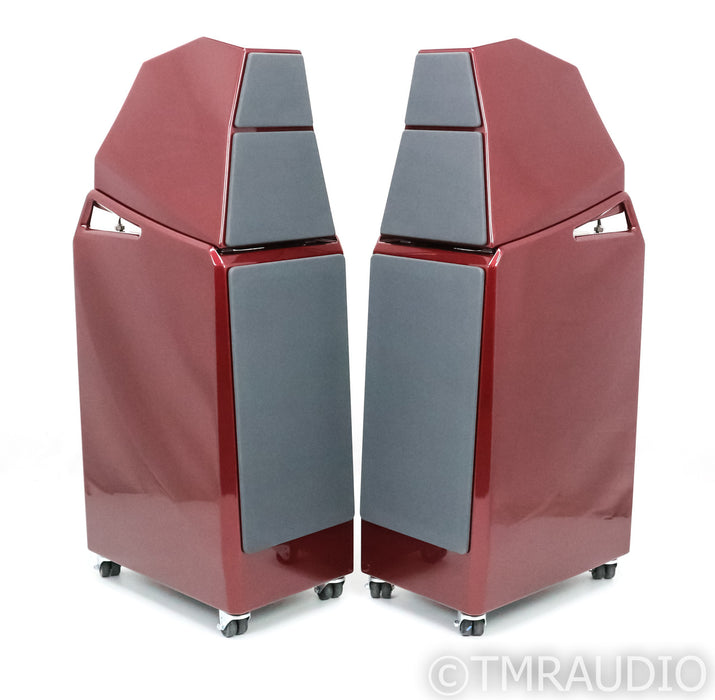 Wilson Audio Sasha Series 1 Floorstanding Speakers; Crimson Satin Pair