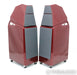 Wilson Audio Sasha DAW Floorstanding Speakers; IsoAcoustics; Crimson Satin Pair