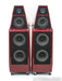 Wilson Audio Sasha Series 1 Floorstanding Speakers; Crimson Satin Pair
