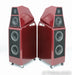 Wilson Audio Sasha DAW Floorstanding Speakers; IsoAcoustics; Crimson Satin Pair