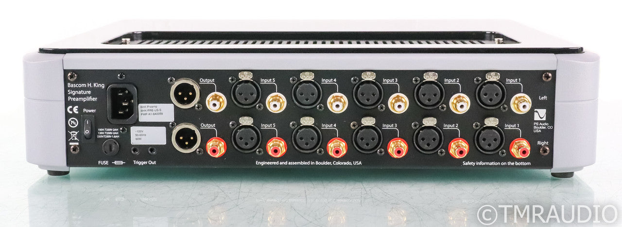 PS Audio BHK Signature Stereo Tube Hybrid Preamplifier; Remote