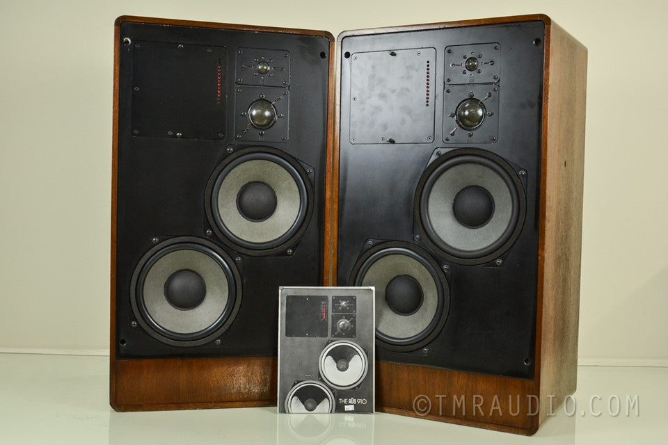ADS L910 Classic Vintage Speakers with LED Power Meters!