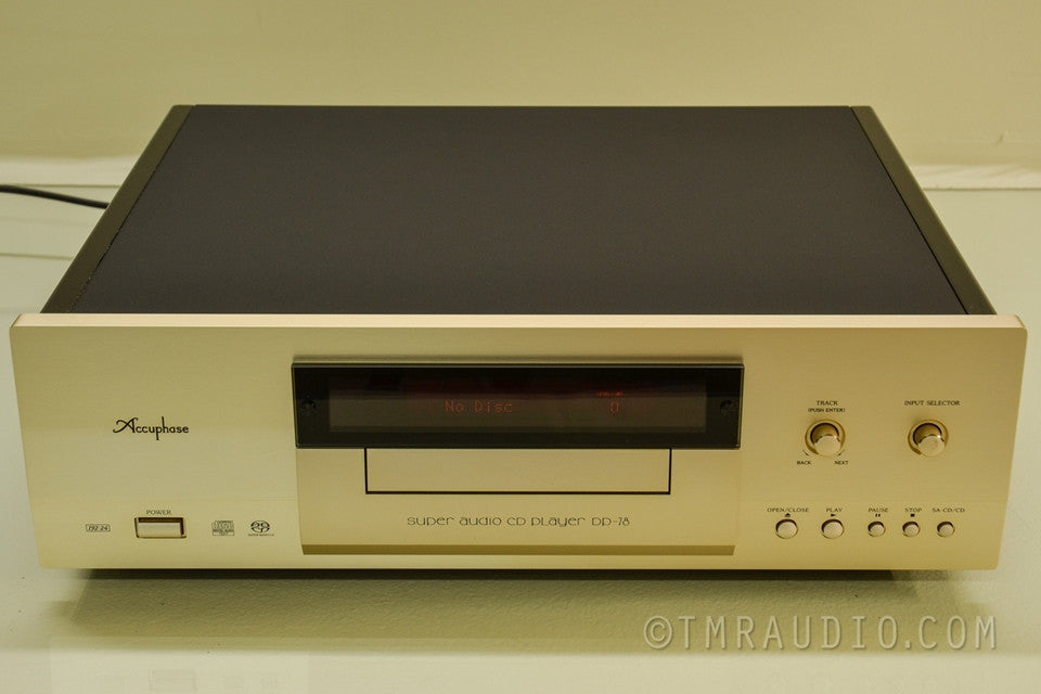 Accuphase DP-78 Classic Audiophile SACD / CD Player
