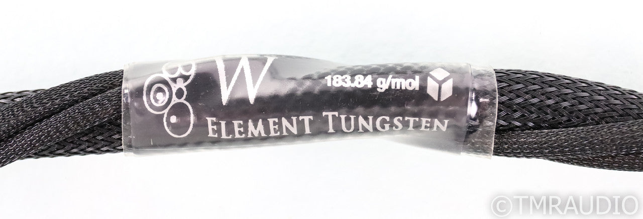 Synergistic Research Element Tungsten (W) Speaker Cables; 8ft Pair; MPC