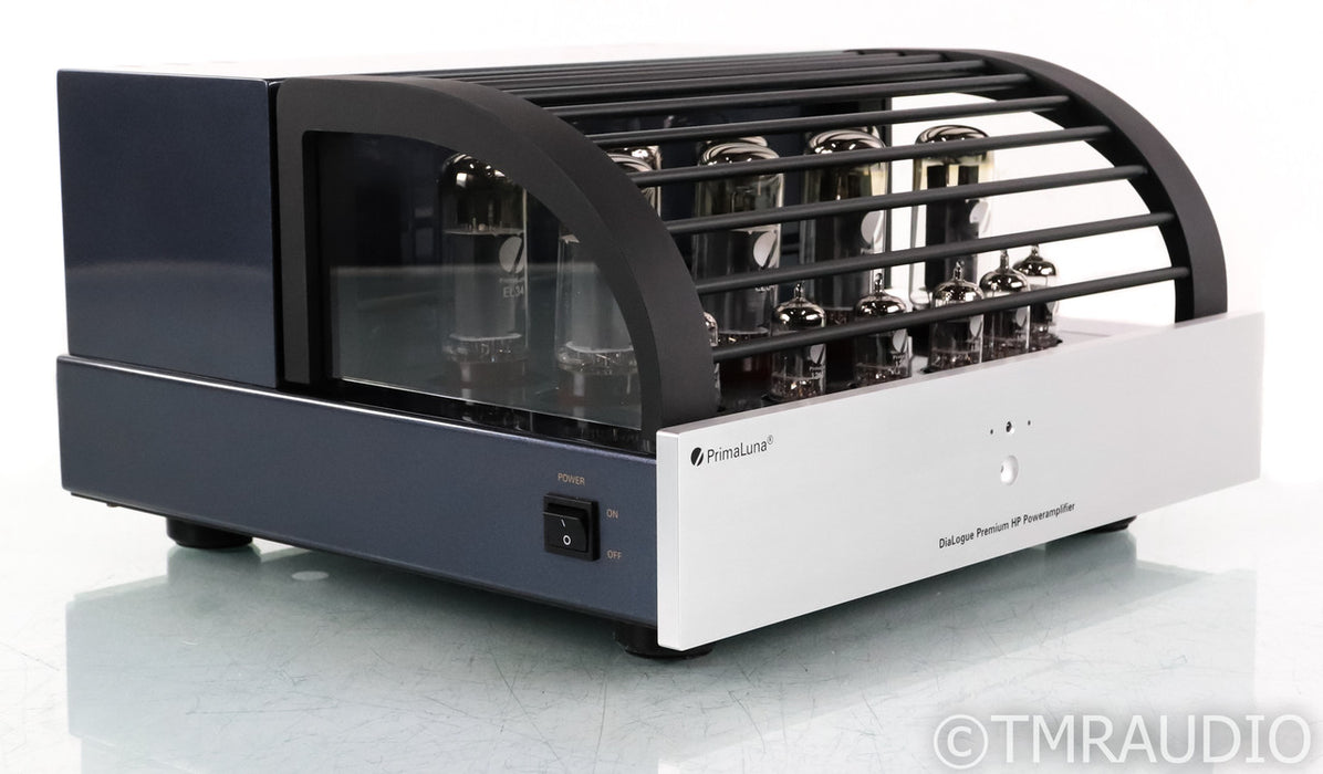 PrimaLuna Premium HP Stereo Tube Power Amplifier; Silver