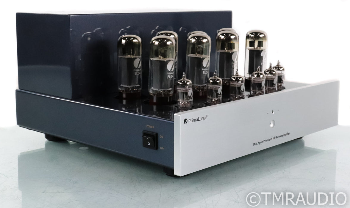 PrimaLuna Premium HP Stereo Tube Power Amplifier; Silver