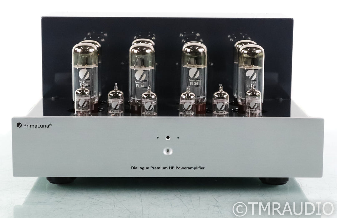 PrimaLuna Premium HP Stereo Tube Power Amplifier; Silver