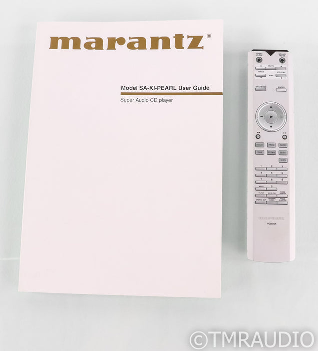 Marantz SA-KI Pearl CD / SACD Player; Remote