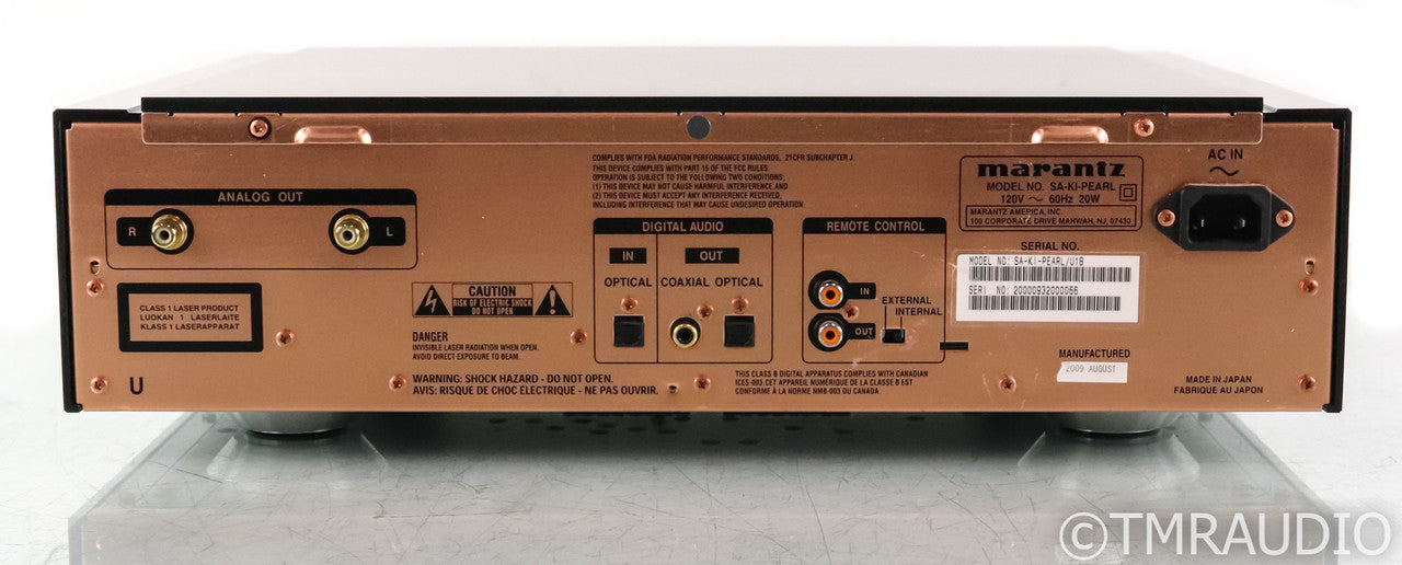 Marantz SA-KI Pearl CD / SACD Player; Remote