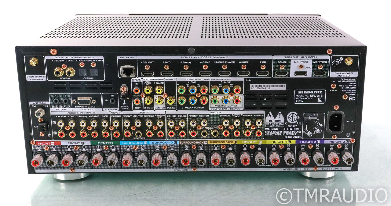 Marantz SR7013 9.2 Channel Home Theater Receiver; SR-7013; Remote