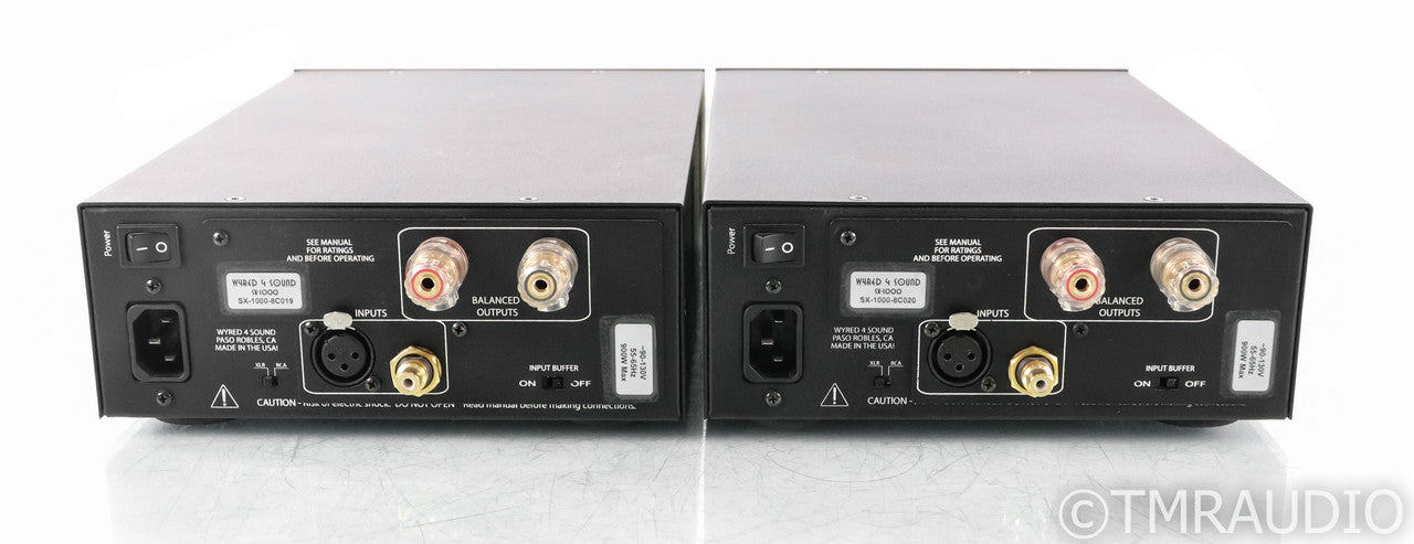 Wyred 4 Sound Ice Cube SX-1000R Mono Power Amplifier; Pair; SX1000R