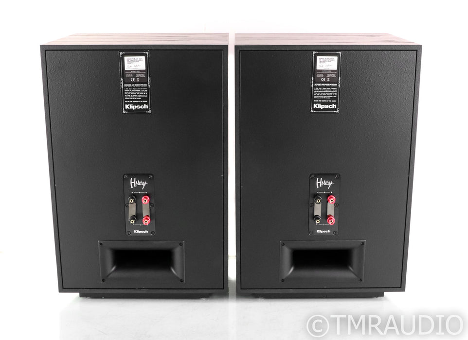 Klipcsh Heresy IV Floorstanding Speakers; Black Ash Pair