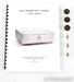 ModWright KWA 100SE Stereo Power Amplifier; Silver; Fuse Upgrade