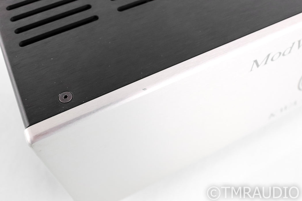 ModWright KWA 100SE Stereo Power Amplifier; Silver; Fuse Upgrade