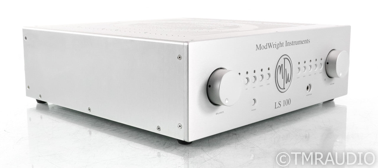 ModWright LS 100 Stereo Tube Preamplifier; LS100; Remote (Open Box)