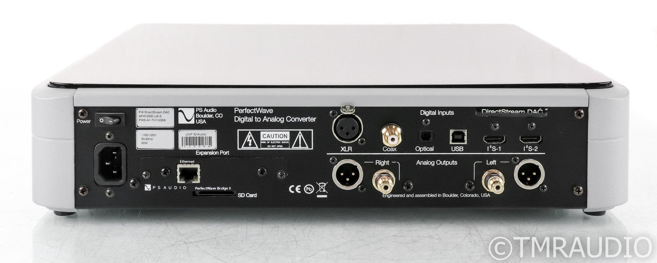 PS Audio PerfectWave DirectStream DAC; Remote; Silver; Bridge II; DSD (Used)