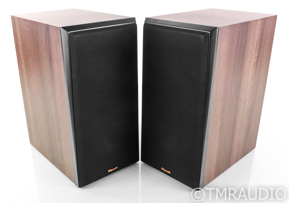 Klipsch RP-600M Bookshelf Speakers; RP600M; Walnut Pair