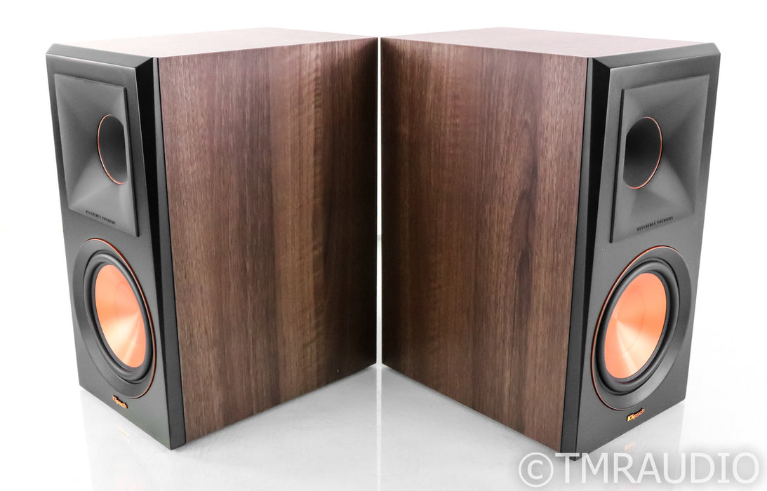 Klipsch RP-600M Bookshelf Speakers; RP600M; Walnut Pair