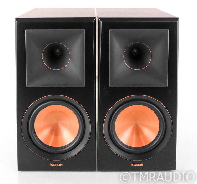 Klipsch RP-600M Bookshelf Speakers; RP600M; Walnut Pair