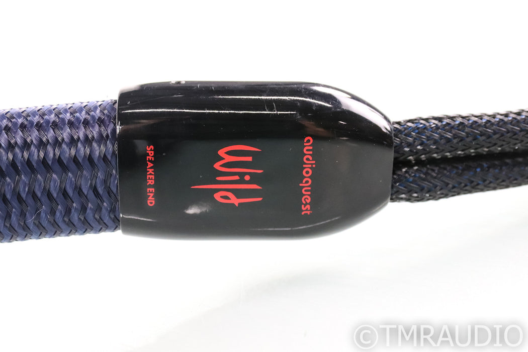 AudioQuest WildWood Speaker Cables; 8ft Pair; Wild Wood 72v DBS