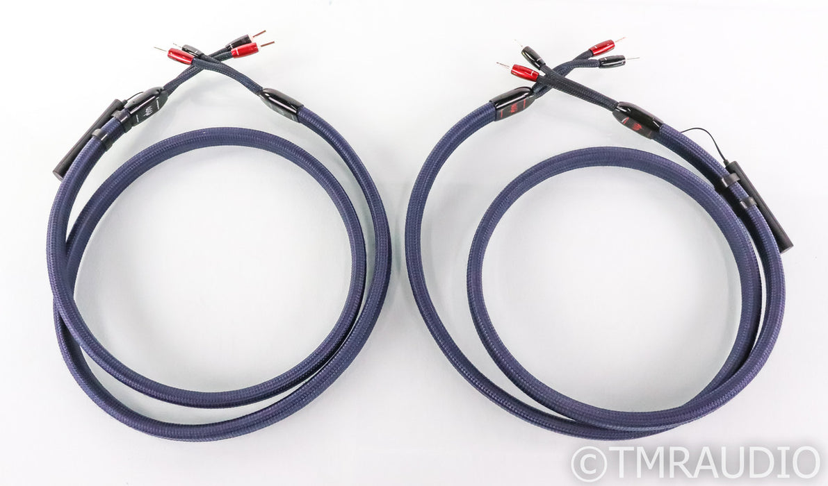 AudioQuest WildWood Speaker Cables; 8ft Pair; Wild Wood 72v DBS