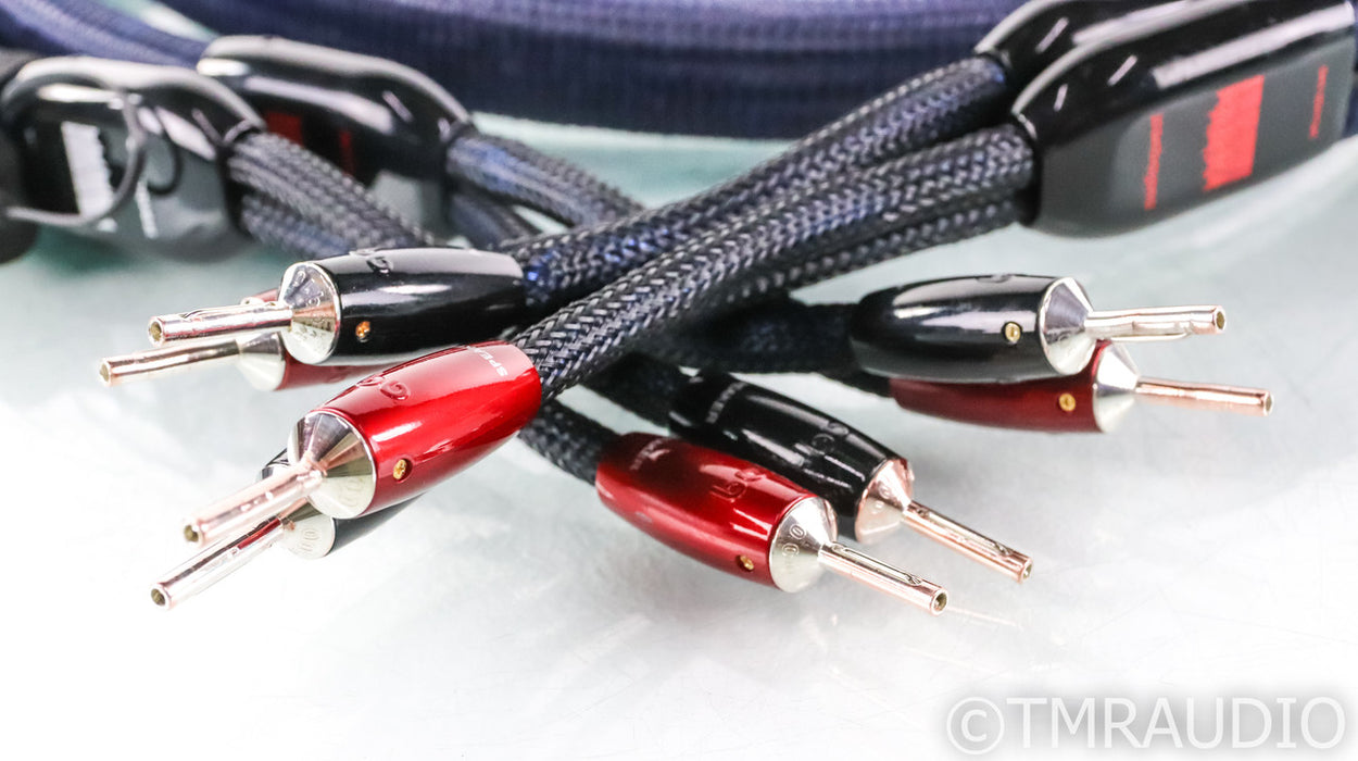 AudioQuest Wild Speaker Cables; 8ft Pair; 72v DBS