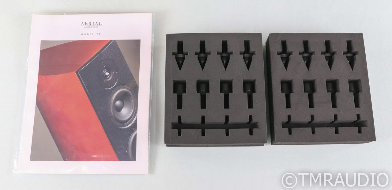 Aerial Acoustics Model 7T Floorstanding Speakers; 7-T; Gloss Black Pair