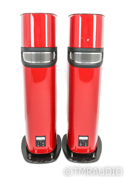 Fcoal Sopra 3 Floorstaning Speakers; Red Pair; N3; No. 3