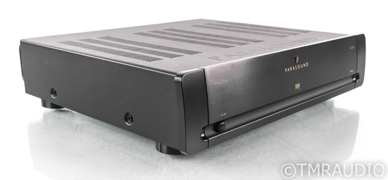 Parasound Halo A 23 Stereo Power Amplifier; A-23; Black; THX