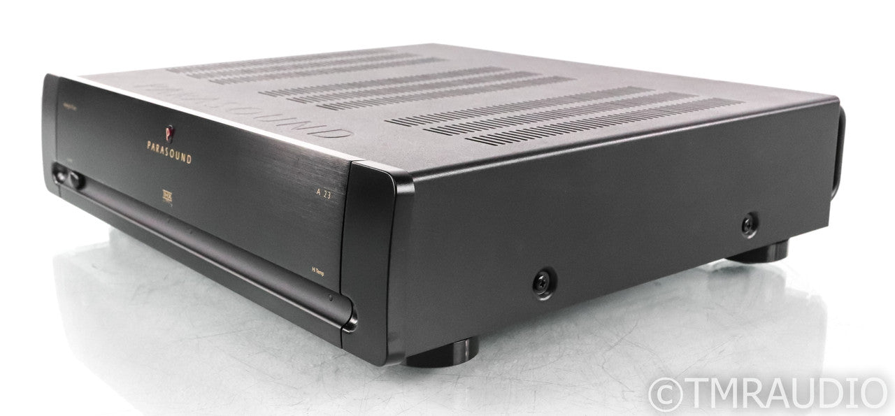 Parasound Halo A 23 Stereo Power Amplifier; A-23; Black; THX