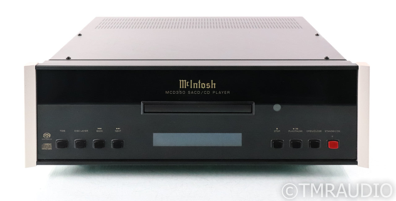 McIntosh MCD350 SACD / CD Player; Remote; MCD-350