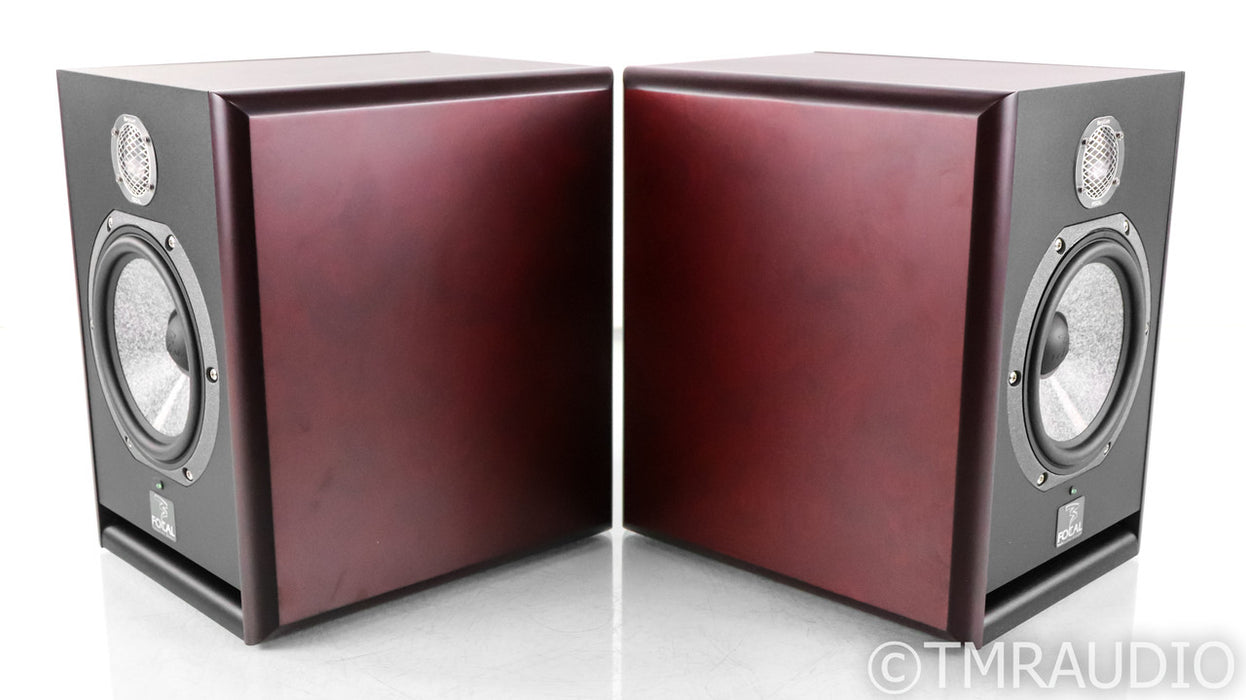 Focal Solo 6 Be Powered Bookshelf Speakers; 6Be; Redwood Pair