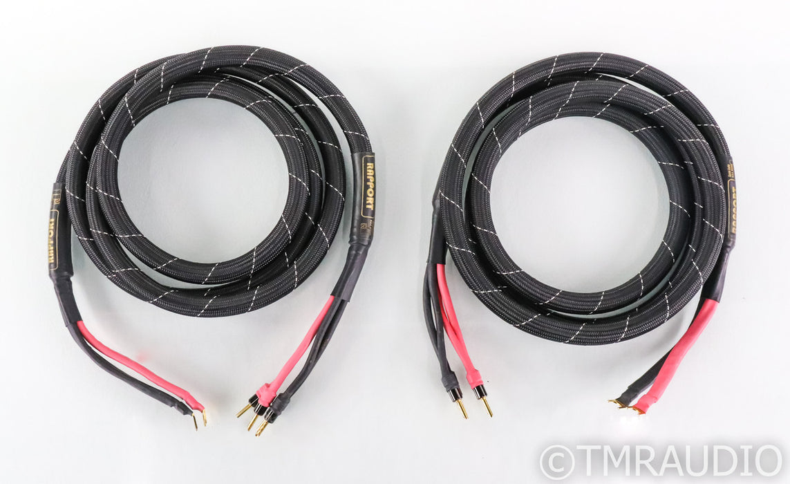 Usher Rapport Bi-Wire Speaker Cables; 10ft Pair