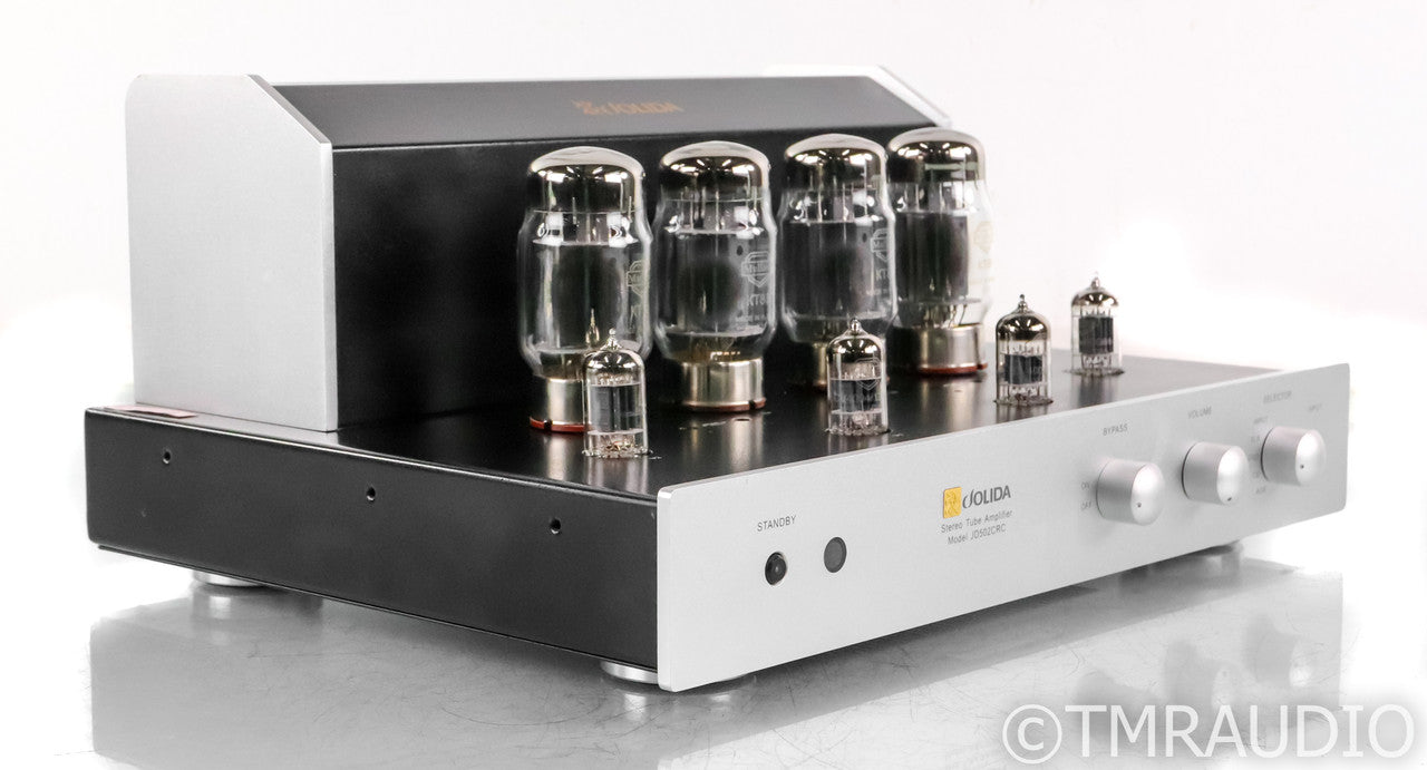 Jolida JD502CRC Stereo Integrated Tube Amplifier; JD-502CRC; Silver
